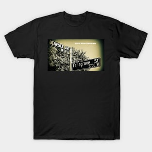 Genesee Avenue & Fallsgrove Street, Los Angeles, California by Mistah Wilson T-Shirt